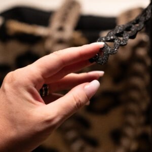 Porte Clé maillons cuir