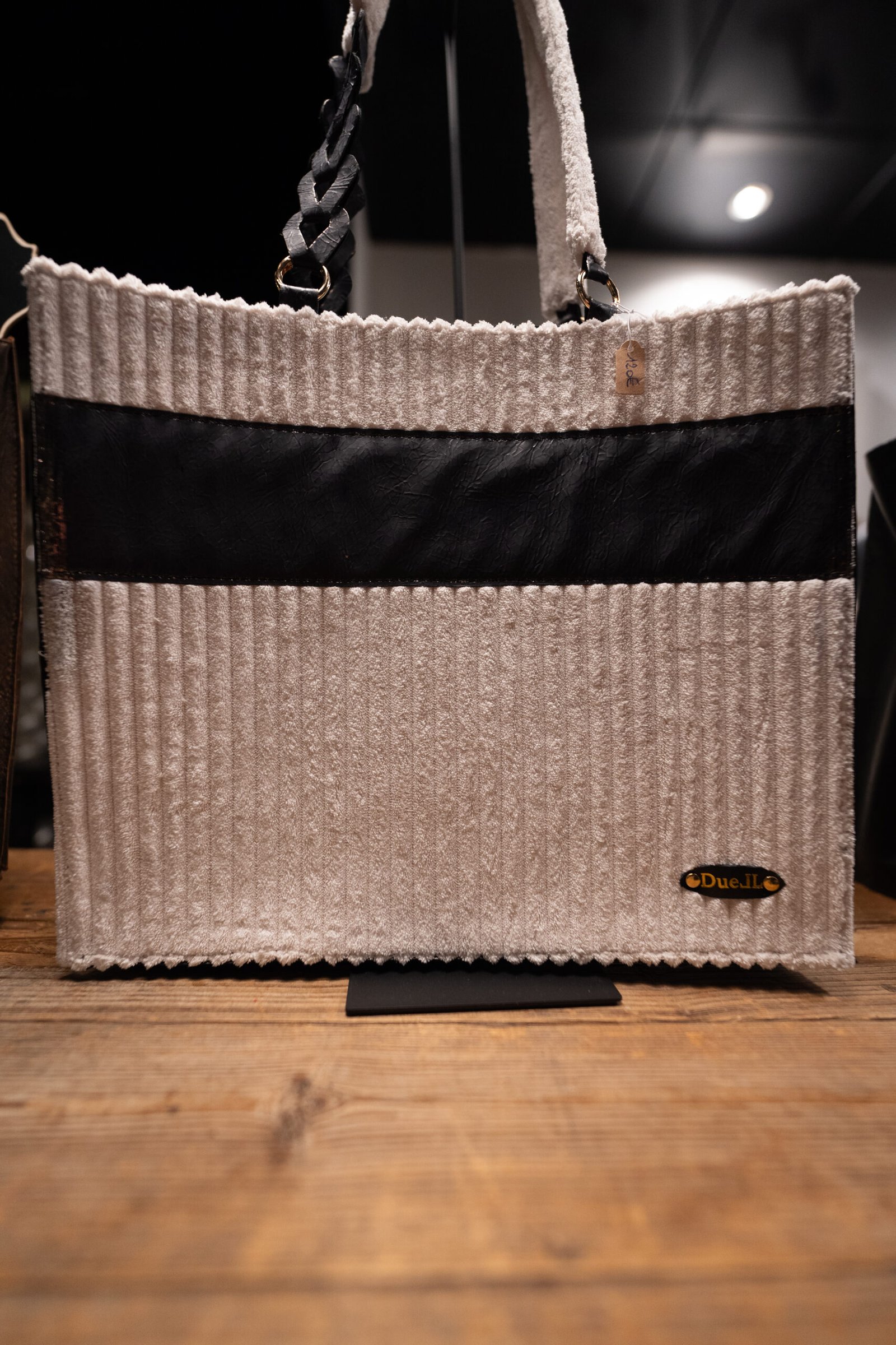 Sac Cabas Velours côtelé – Image 3