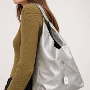 Sac Origami argent